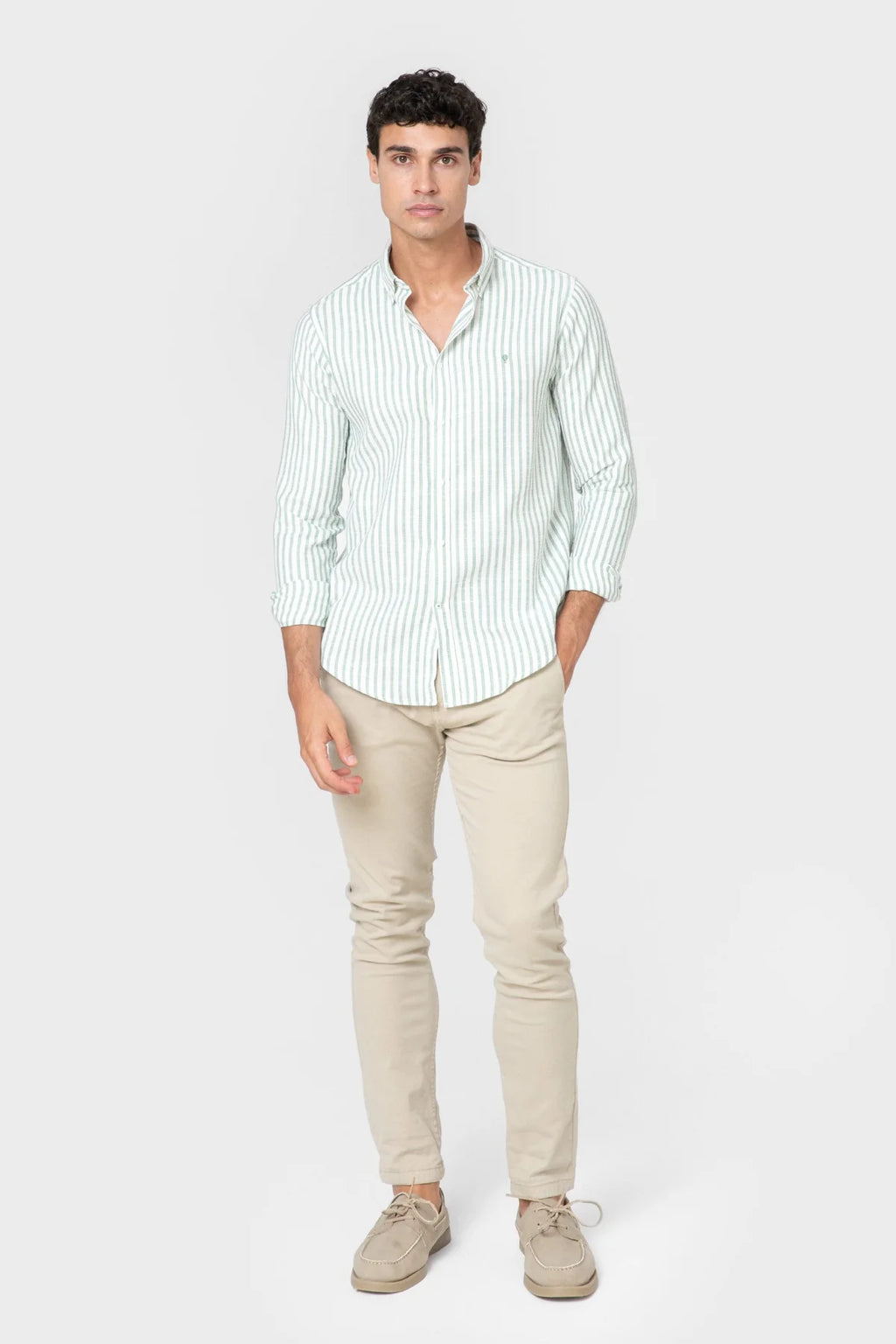 Camisa Estruturada Riscas
