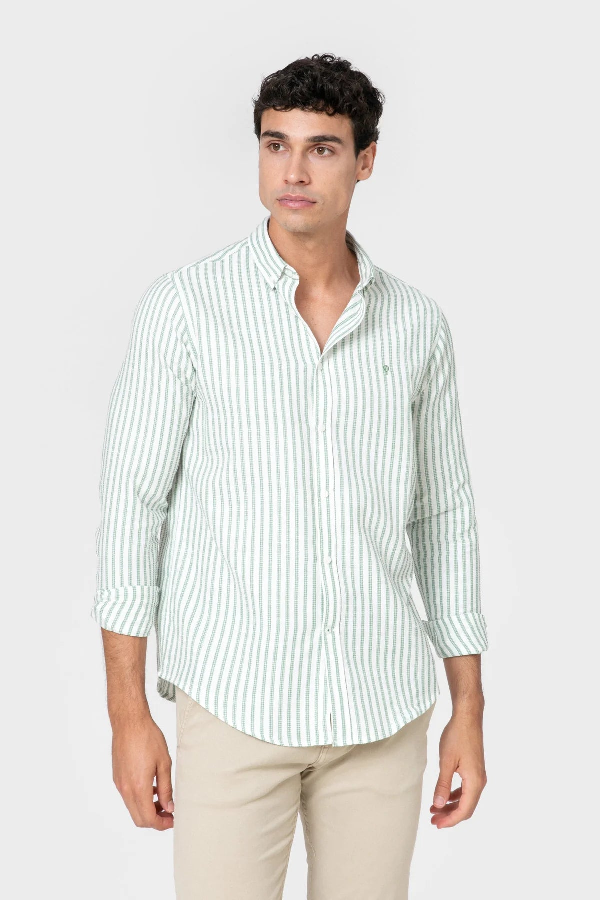 Camisa Estruturada Riscas