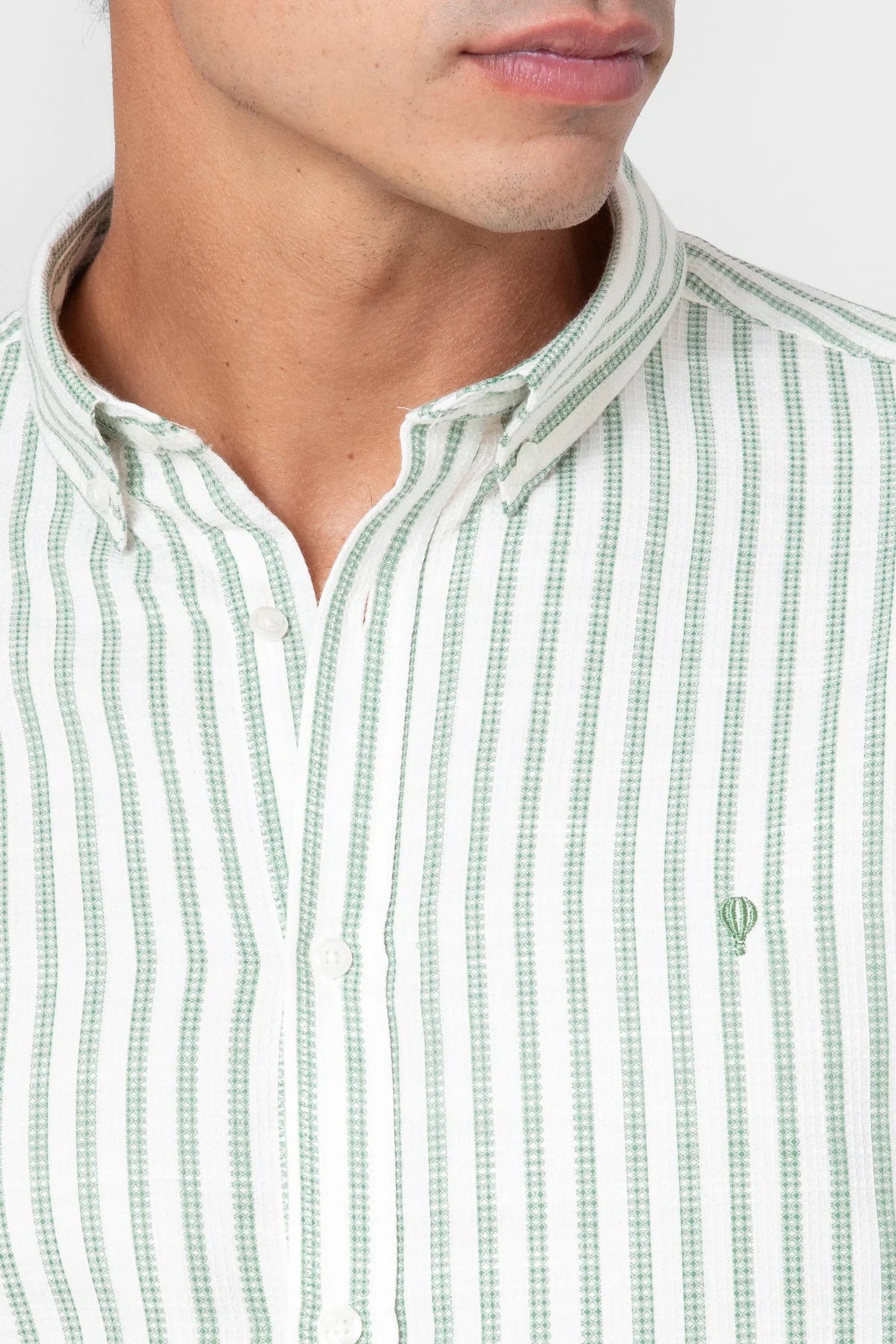 Camisa Estruturada Riscas