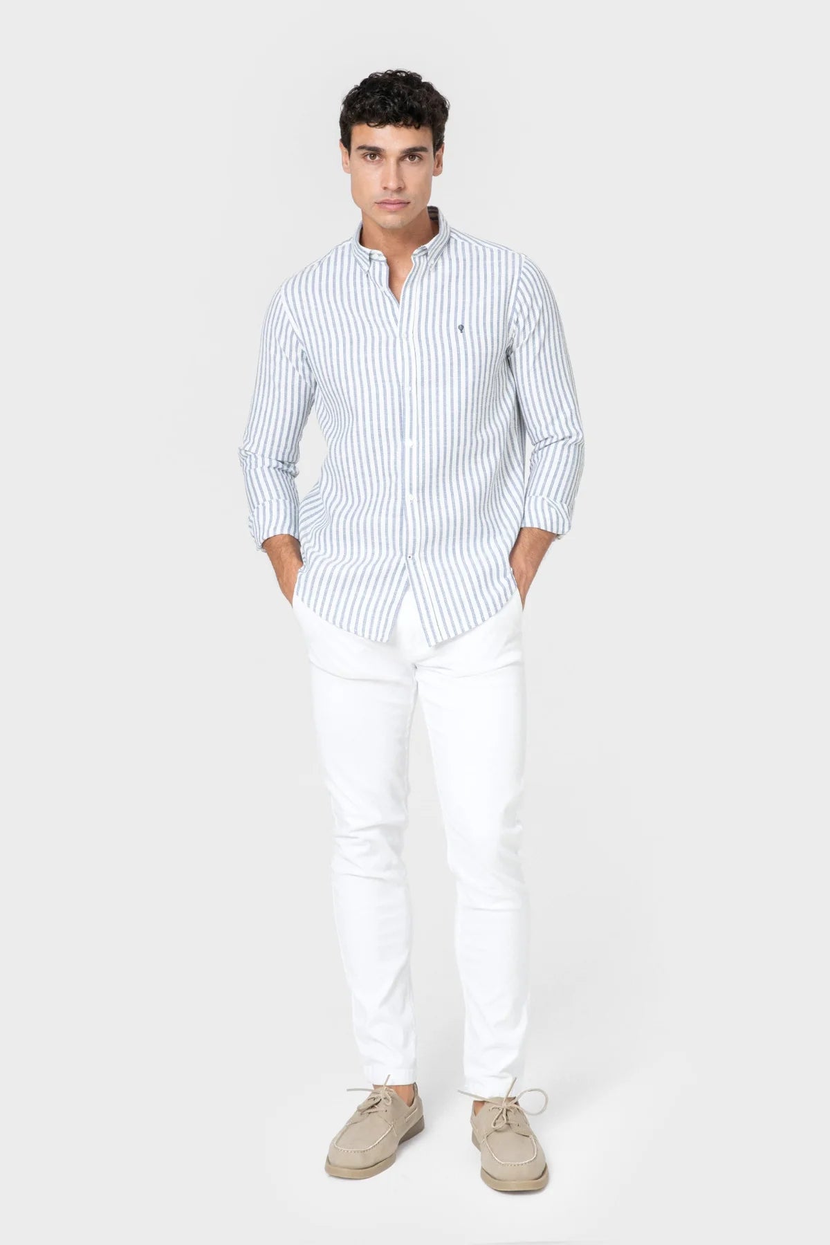 Camisa Estruturada Riscas