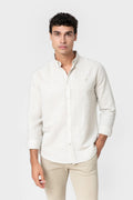 Camisa Linho Bege