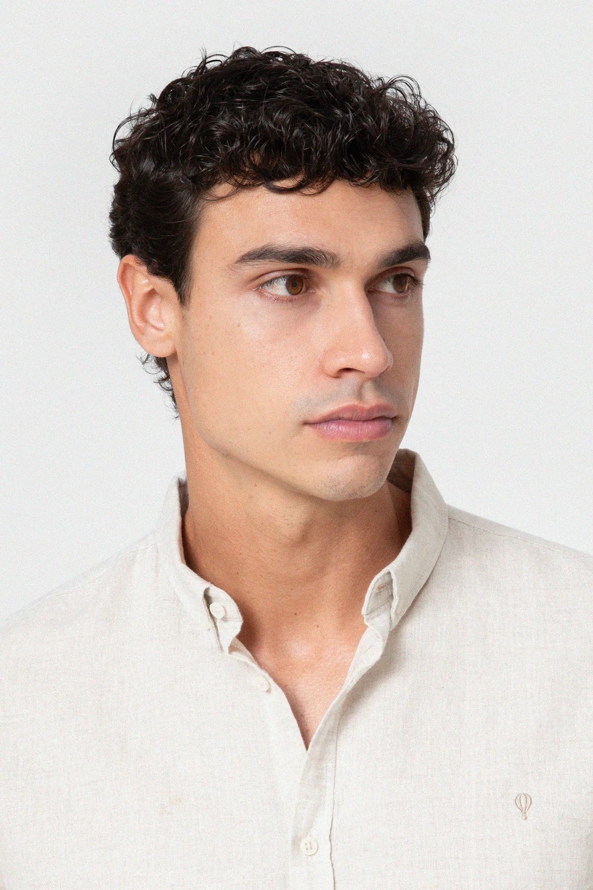 Camisa Linho Bege