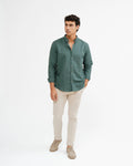 Camisa de Linho Verde