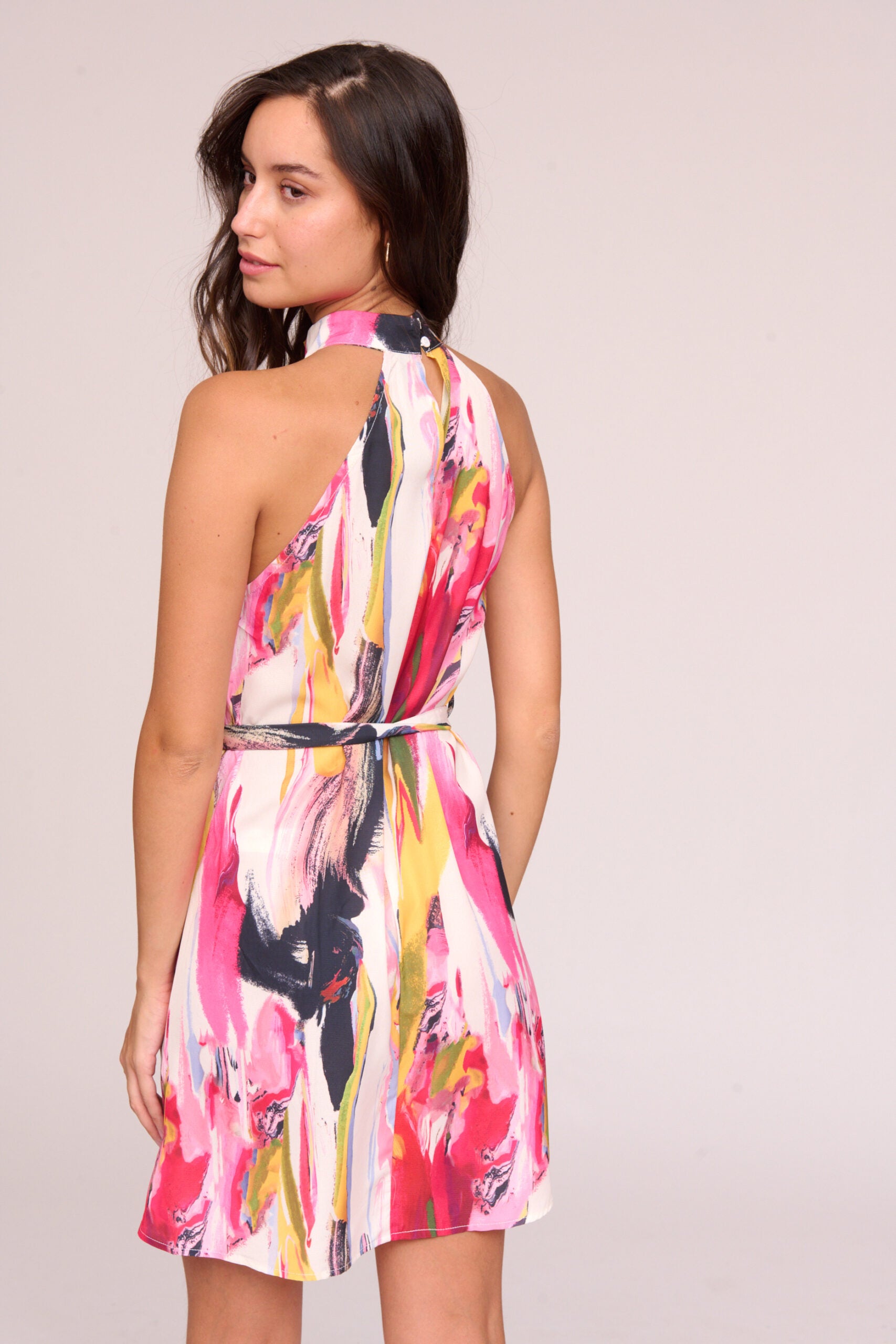 Vestido Curto Multicolor
