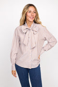 Camisca Castanha com Laço