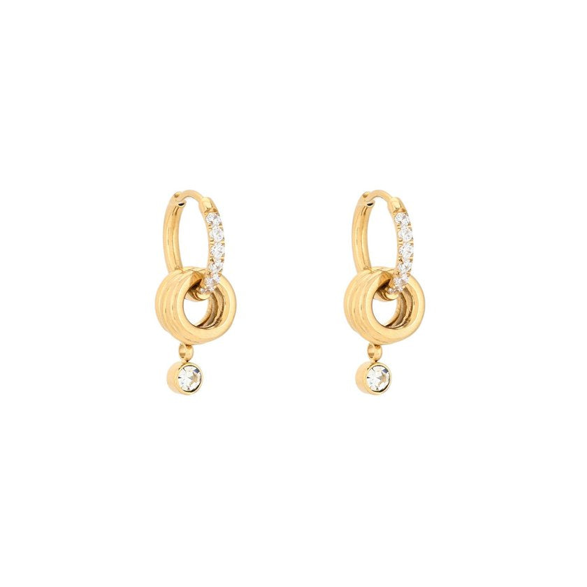 Argolas Glamour com pendentes