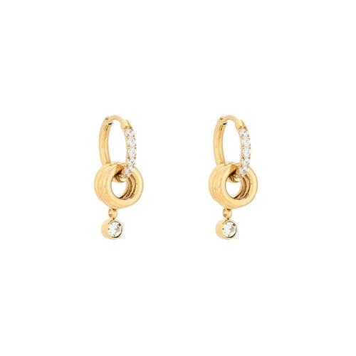 Argolas Glamour com pendentes