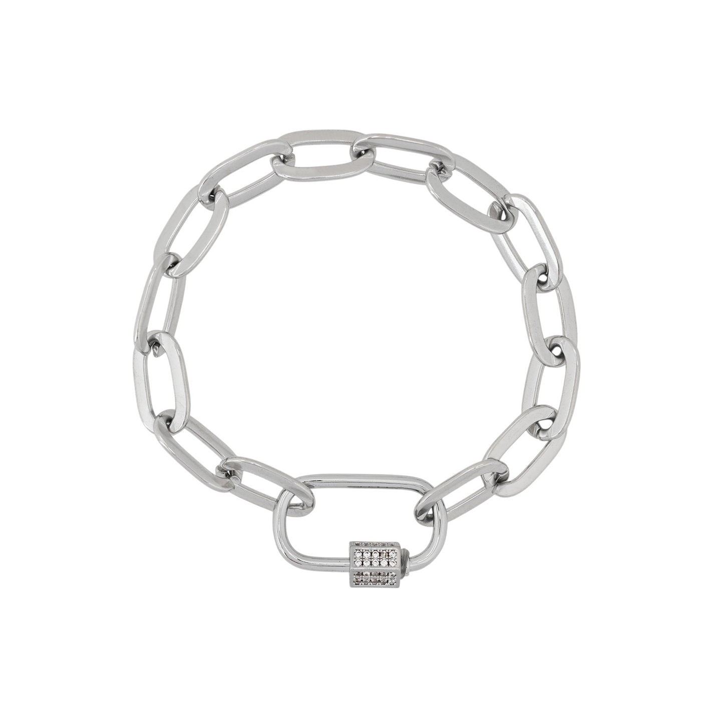Pulseira Glamour com fecho simples