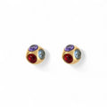 Brincos Glamour com zircônia