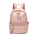 Mochila nylon com bolso exterior