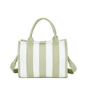 Mala Shopper básica com riscas