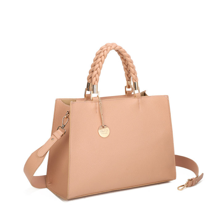 Mala Shopper com Alça Entrançada