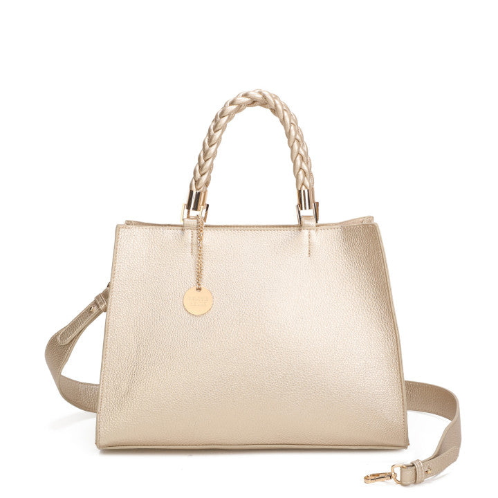 Mala Shopper com Alça Entrançada