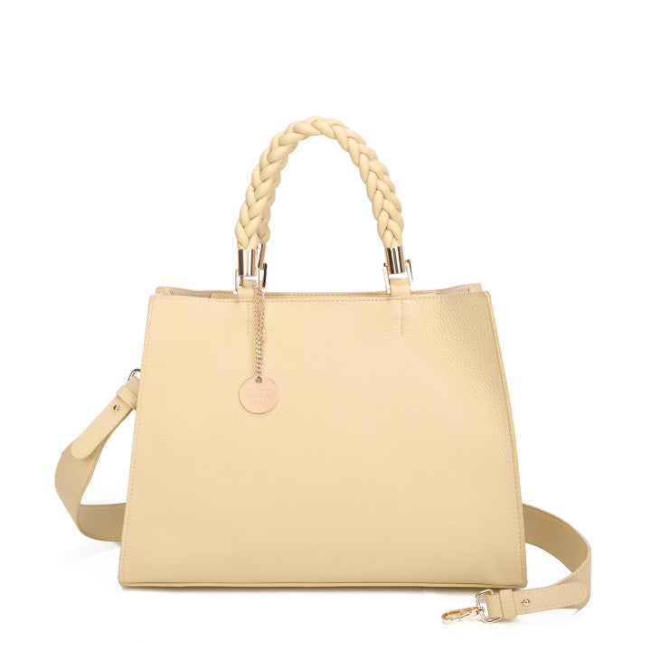 Mala Shopper com Alça Entrançada