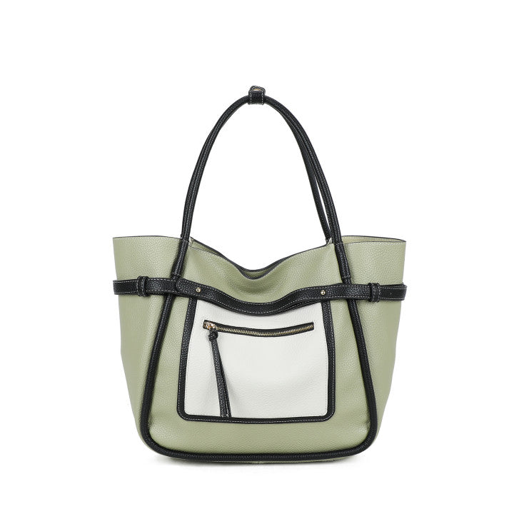 Mala Shopper com Duas Cores