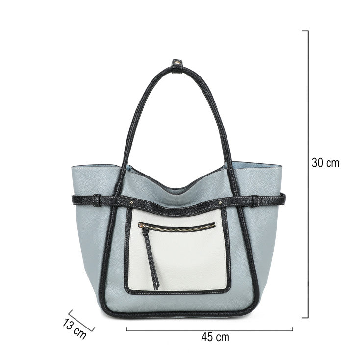 Mala Shopper com Duas Cores