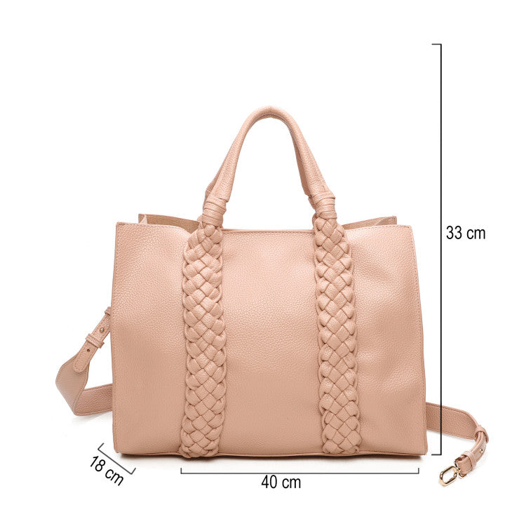 Mala Shopper com Entrançado