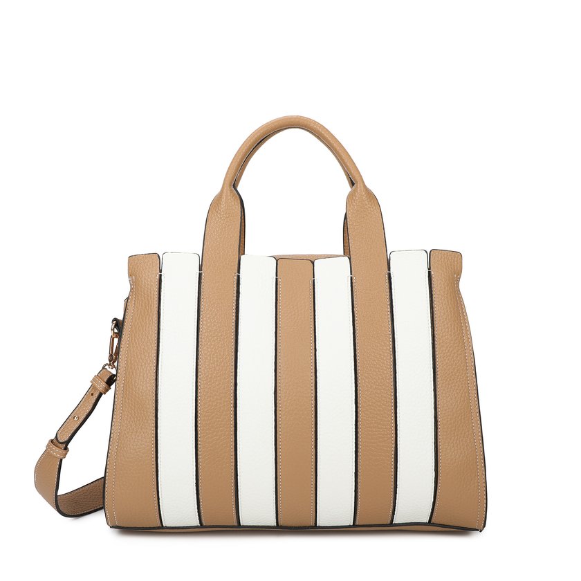 Mala Shopper com riscas