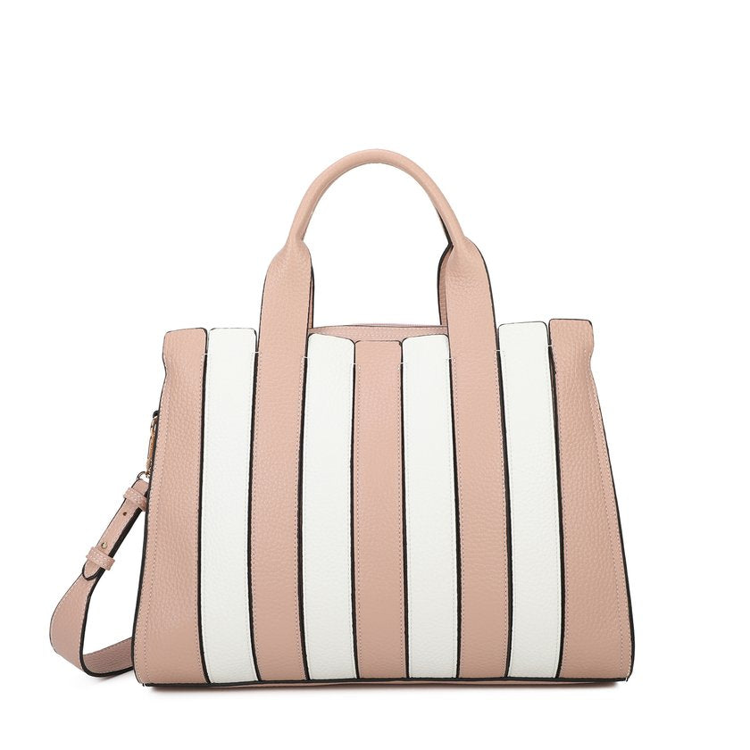 Mala Shopper com riscas