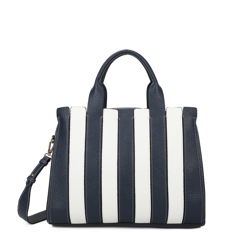 Mala Shopper com riscas