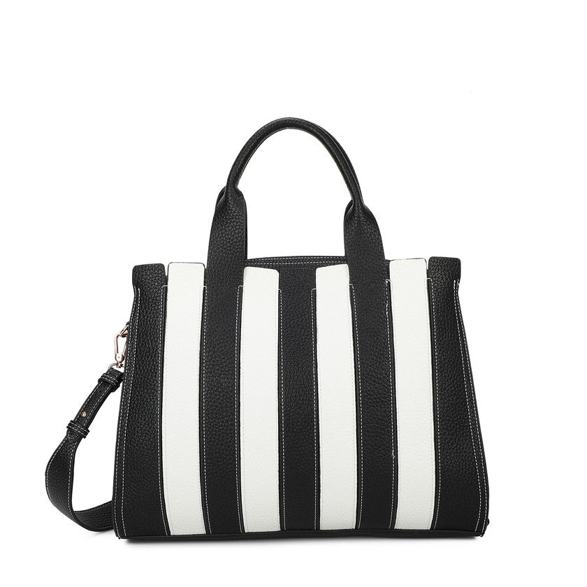 Mala Shopper com riscas