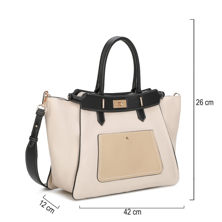 Mala Shopper de duas Cores