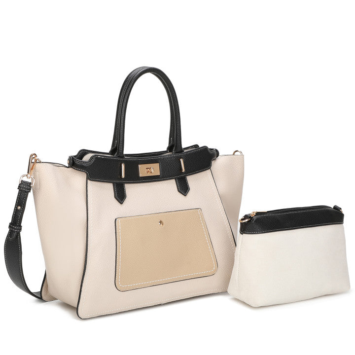 Mala Shopper de duas Cores