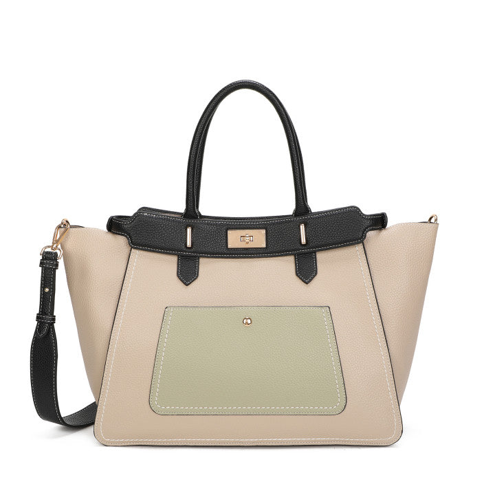 Mala Shopper de duas Cores