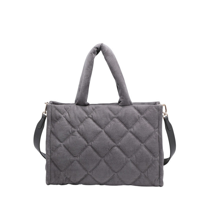 Mala Shopper em Veludo