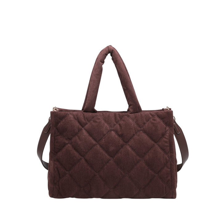 Mala Shopper em Veludo