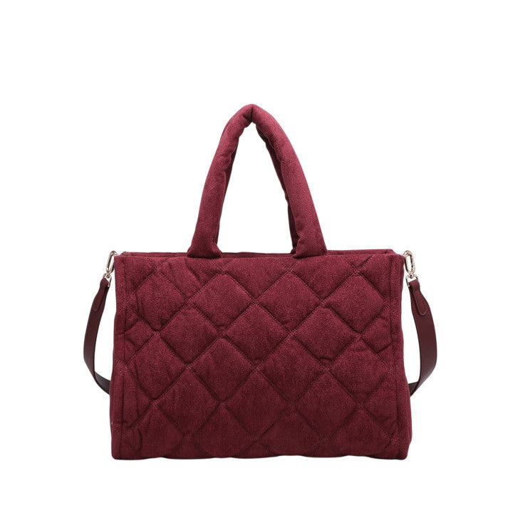 Mala Shopper em Veludo