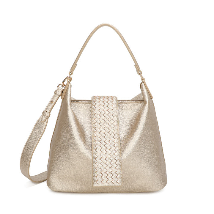 Mala Shopper Fivela Entrançada