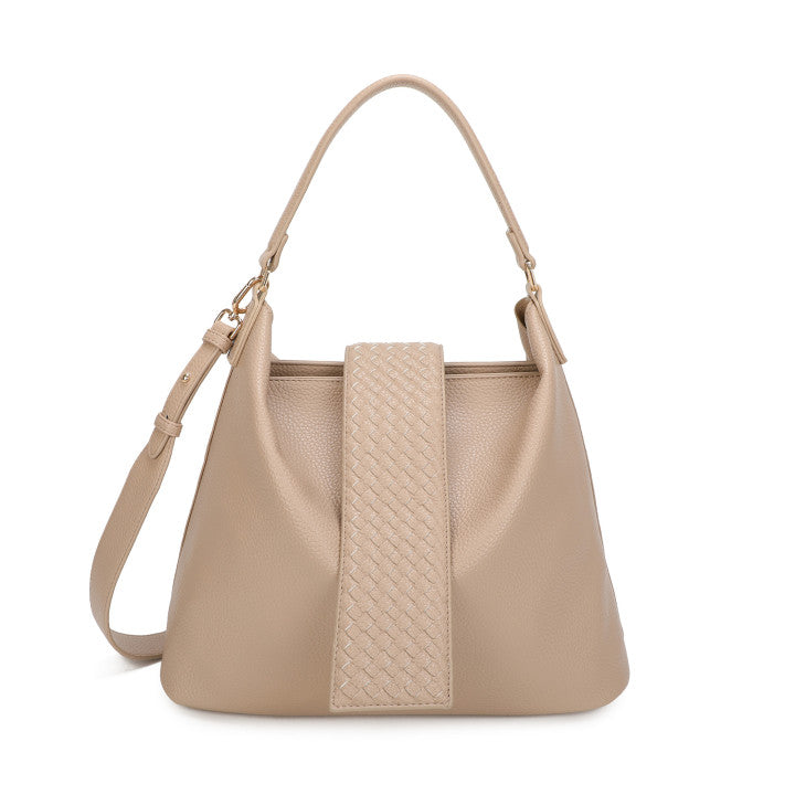 Mala Shopper Fivela Entrançada