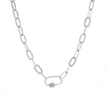 Colar Glamour com fecho brilhantes