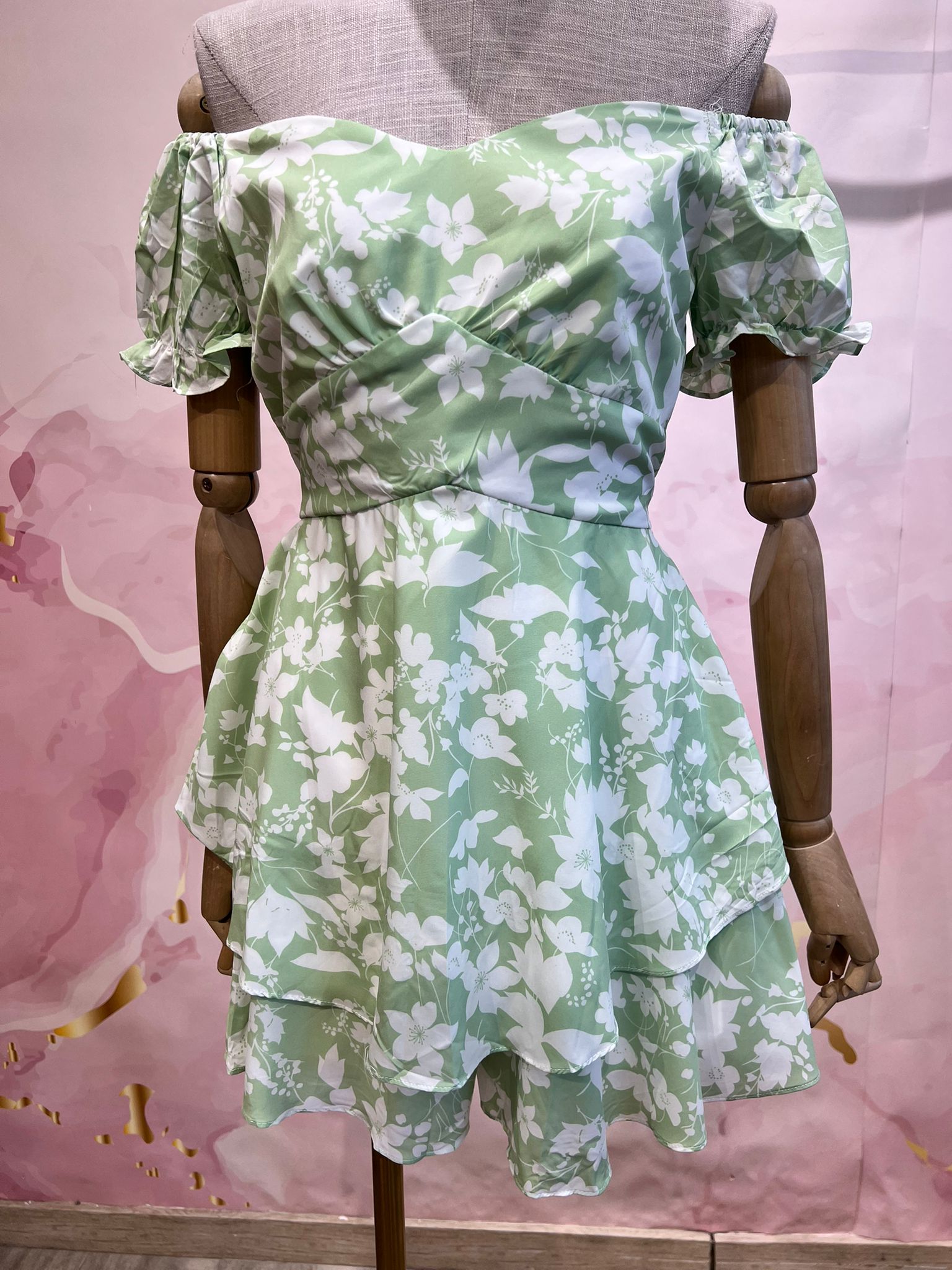 Vestido Curto Esmeralda