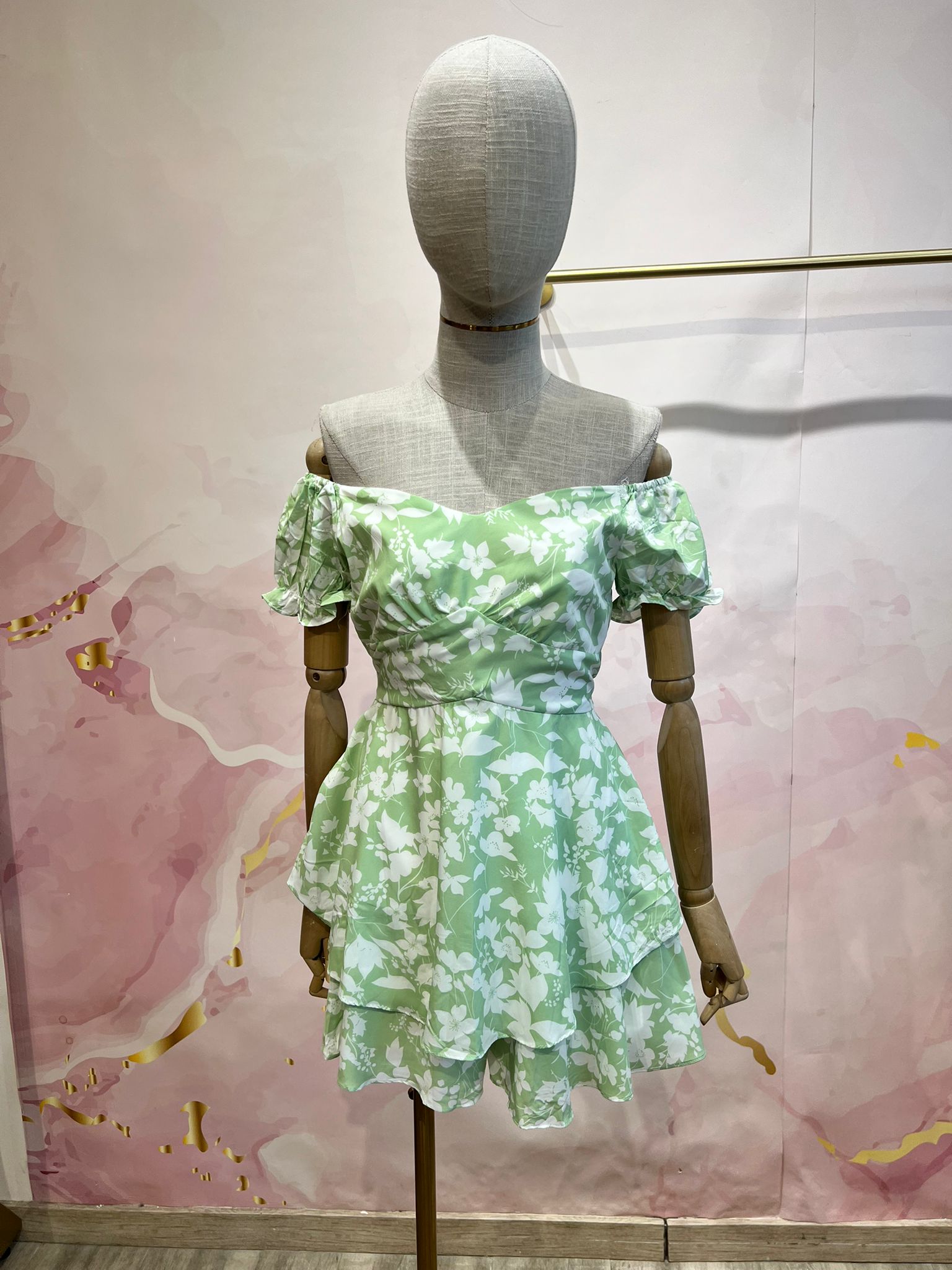 Vestido Curto Esmeralda